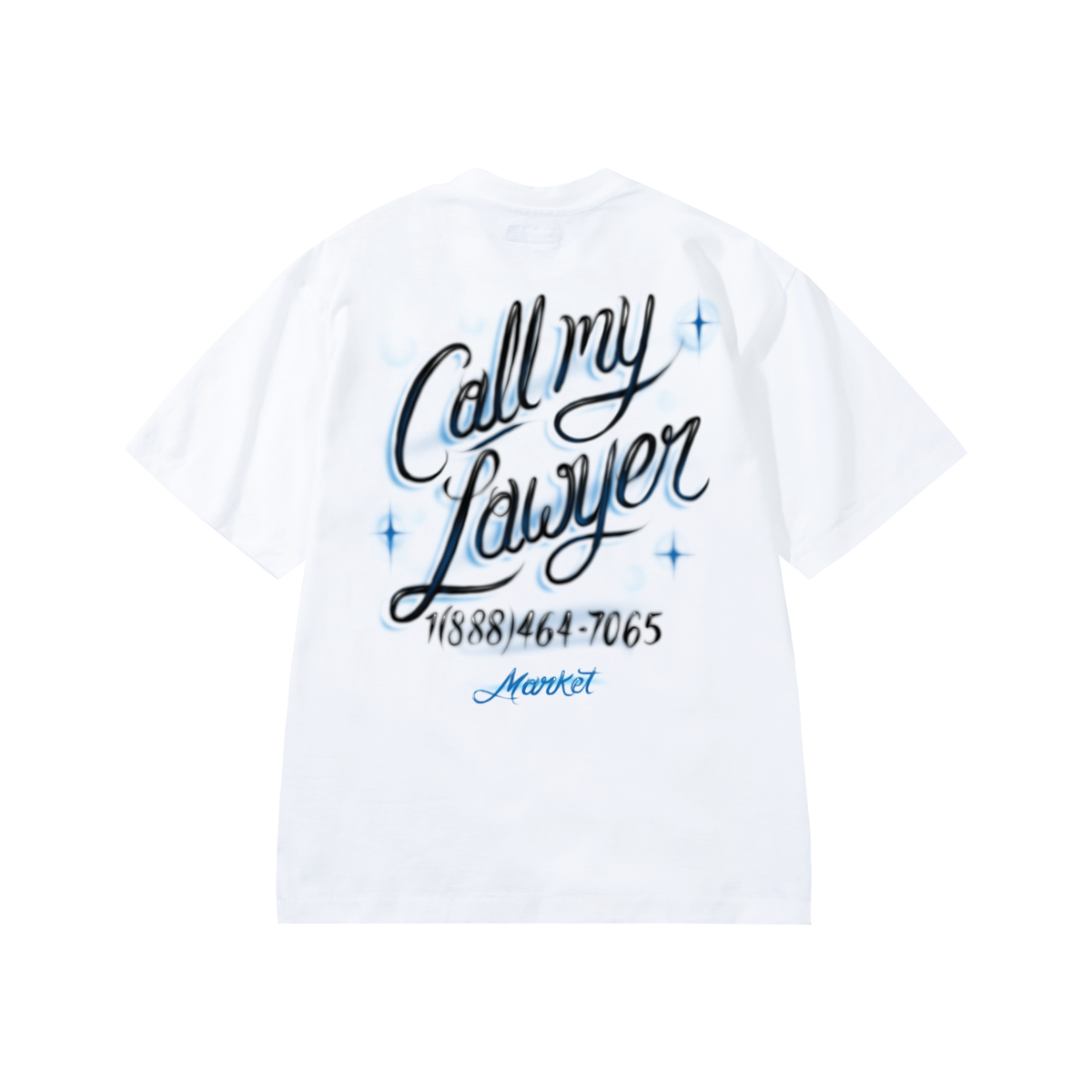 Market Airbrush Call My Lawyer Tee