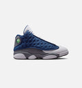 Air Jordan 13 Retro Navy and Flint Grey Men's Shoes - Navy/Grey