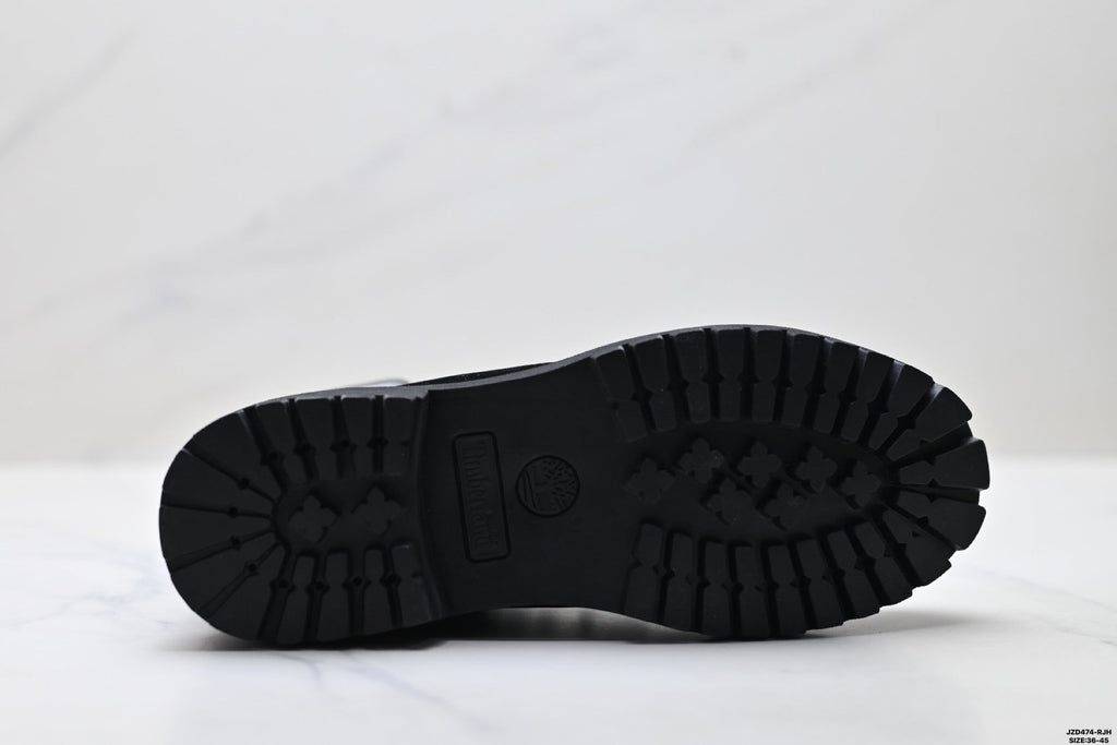 Timberland Black Premium Leather High Outdoor Boot
