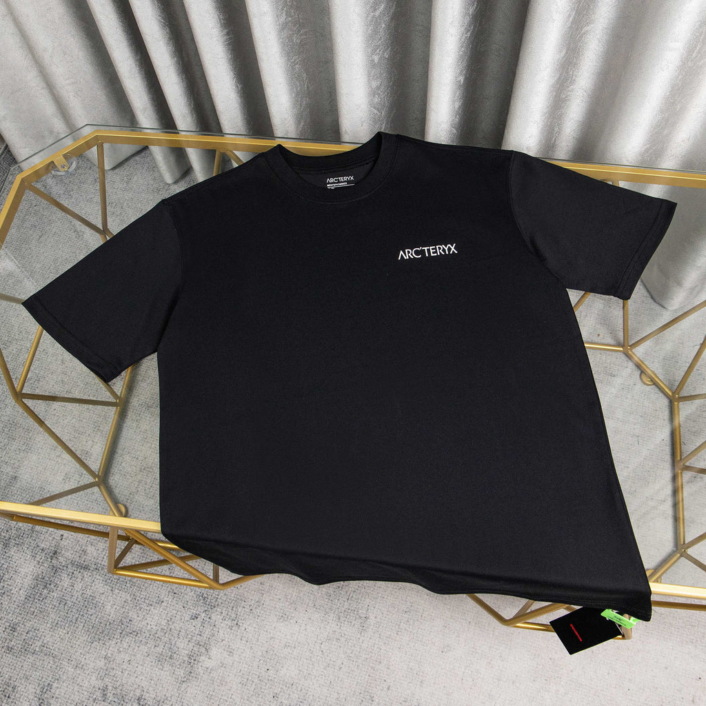 Arc'teryx 2025 FW Minimalist Blue Logo Oversized T-Shirt