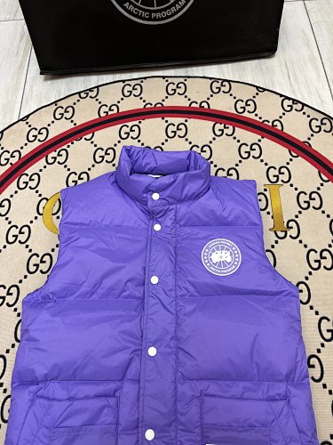 Canada Goose Purple Freestyle Crew Down Vest