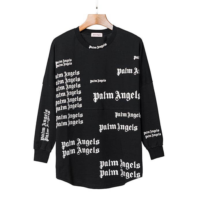 Palm Angels Logo Sweatshirt Long sleeve Tee