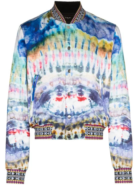 AMIRI tie-dye bomber jacket