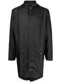 Rains zip-up hooded jacket