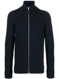 Maison Margiela ribbed zip-up cardigan