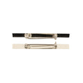 Marcelo Burlon Gold Color Logo Tie Pins - Silver
