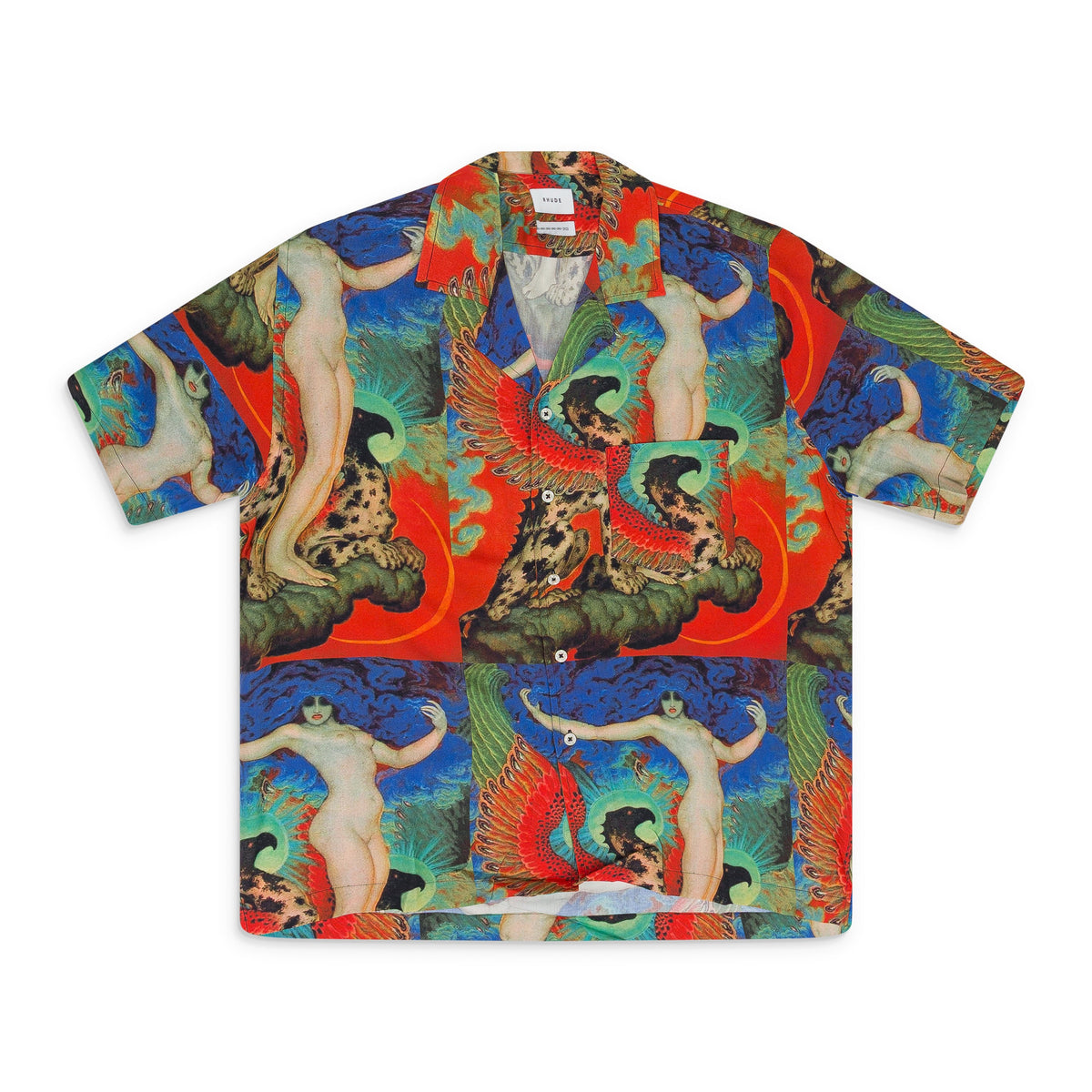 Red Vice Button-Down Shirt