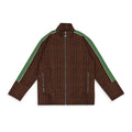 Brown Blitta Track Jacket
