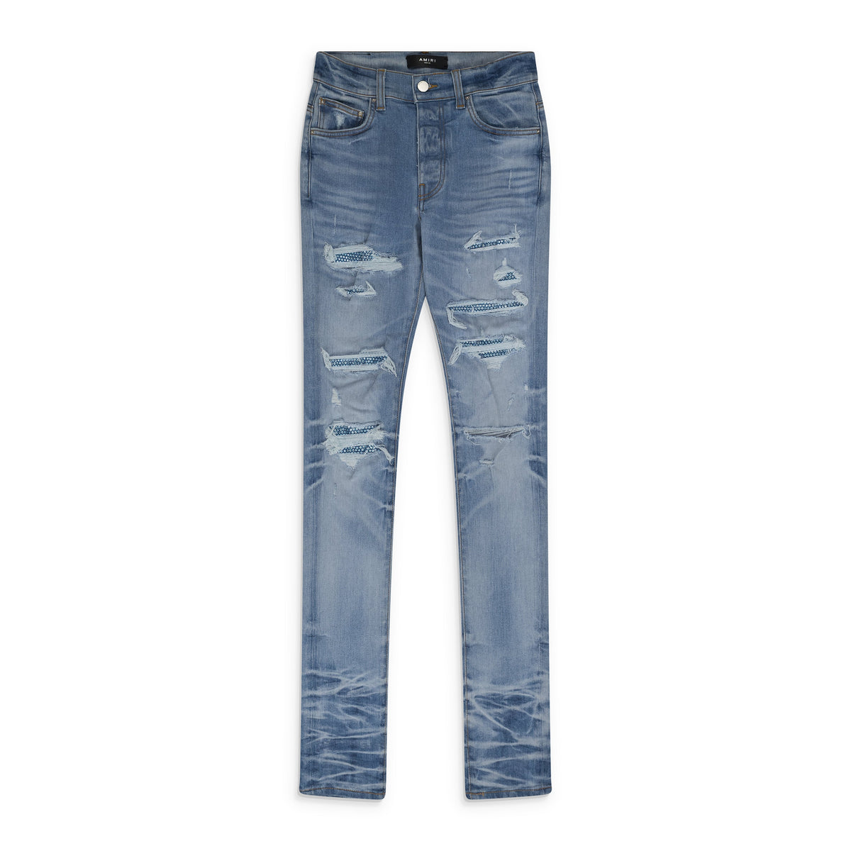 Blue Crystal Thrasher Jeans