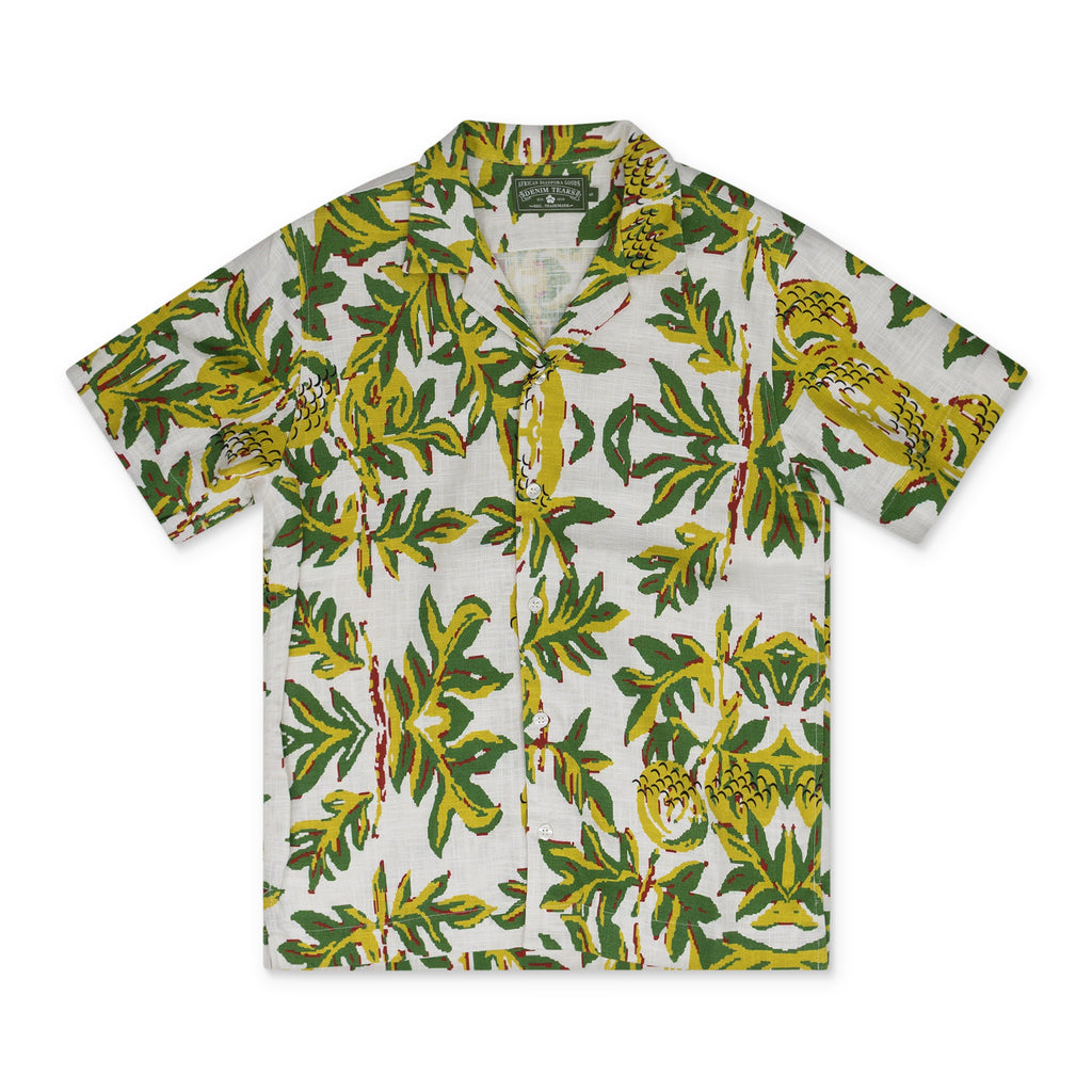 White Mountain Button-Up T-Shirt