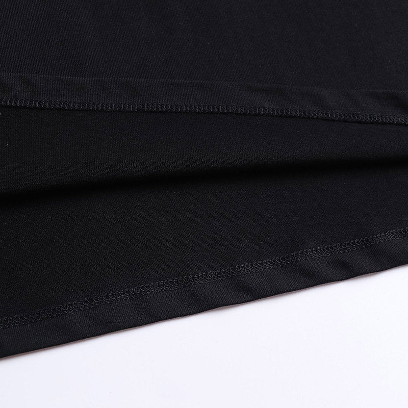 OFF-WHITE Embroidery Letter Arrow Pattern T-Shirt