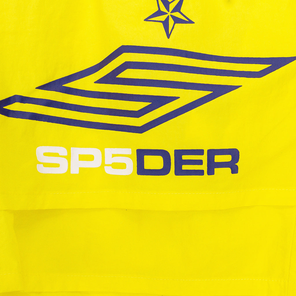 YELLOW PRO DOUBLE LAYER SHORTS