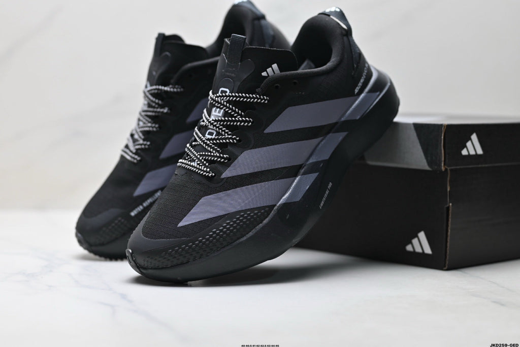 Adidas K81801550 Men's Running Shoes | Everyday Versatile 3-Color Edition, EU 40–45 - 3 Colorways incl. Black/Green & Black/Grey