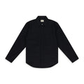 BLACK JACQUARD DICE BUTTON-DOWN SHIRT