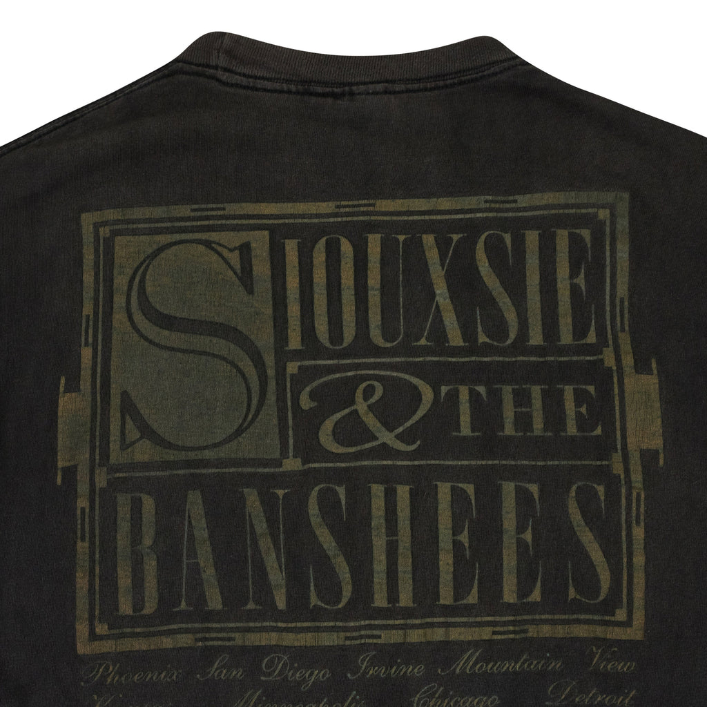 GRAY SIOUXSIE AND THE BANSHEES T-SHIRT