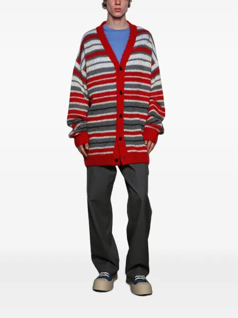Marni striped V-neck cardigan