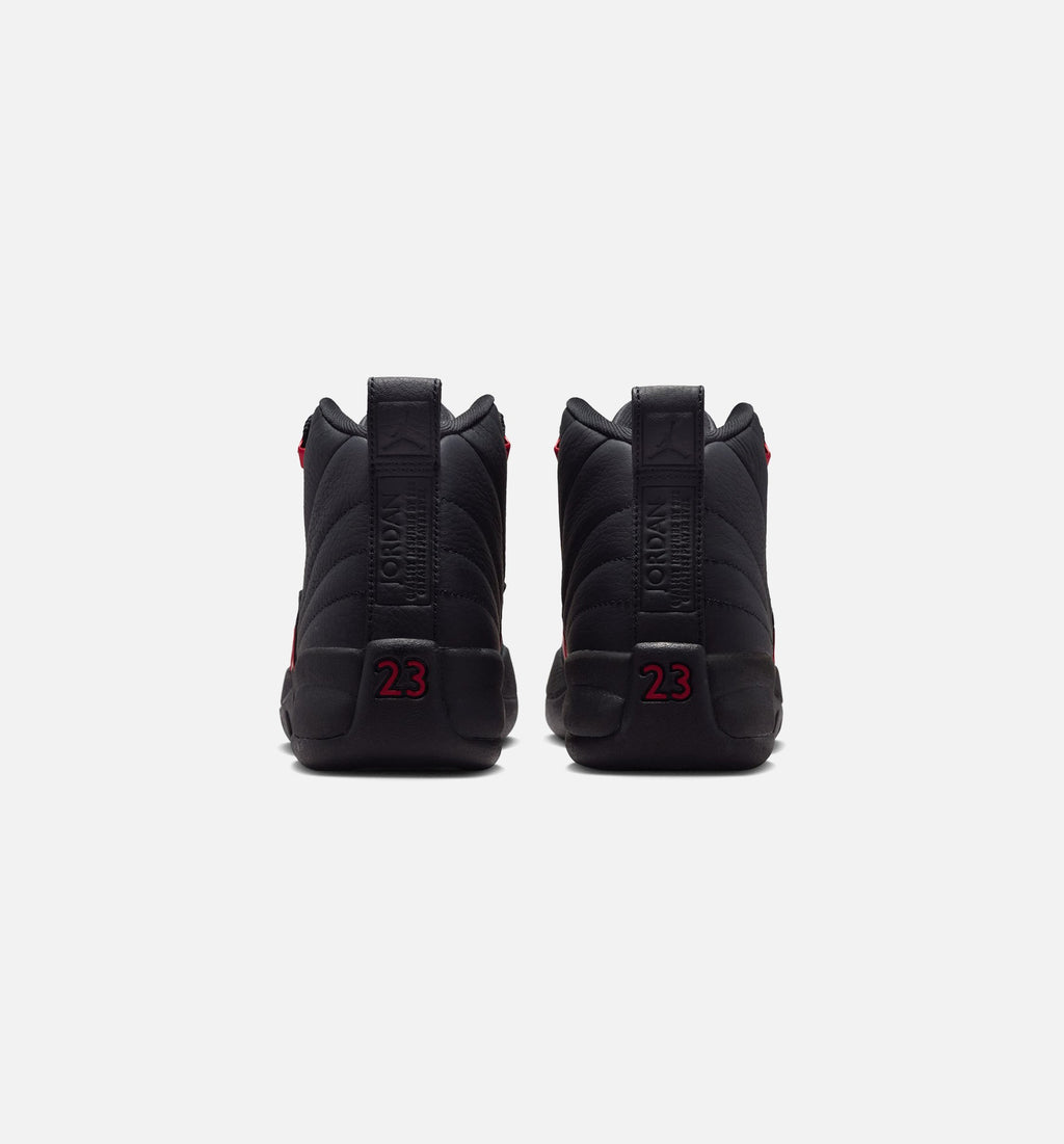 Air Jordan 12 Retro Bloodline Big Kids' Sneakers - Black / Varsity Red