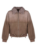 Axel Arigato knitted-collar jacket