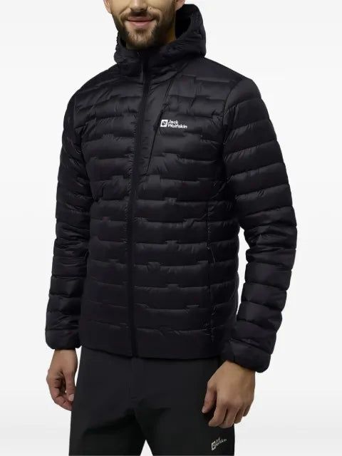 JACK WOLFSKIN hooded quilted jacket