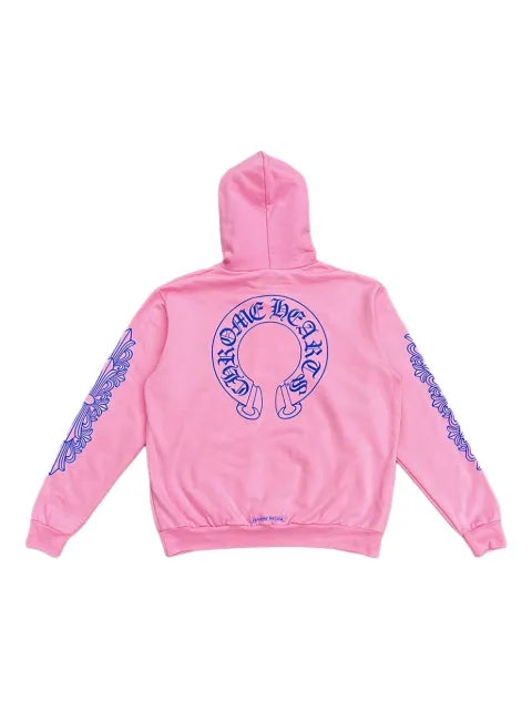 Chrome Hearts logo-print hoodie