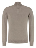 DORIANI half-zip sweater