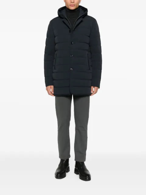 Duno hooded quilted jacket