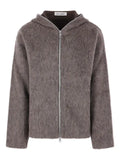 OUR LEGACY hooded zipped cardigan