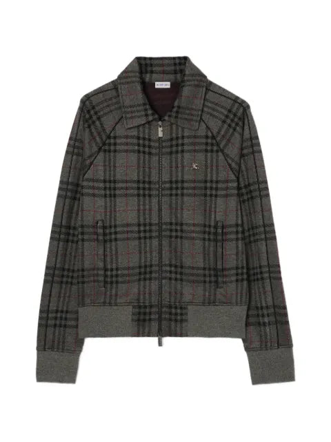 Burberry Check track jacket