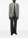 TOM FORD irregular Damier Shelton jacket