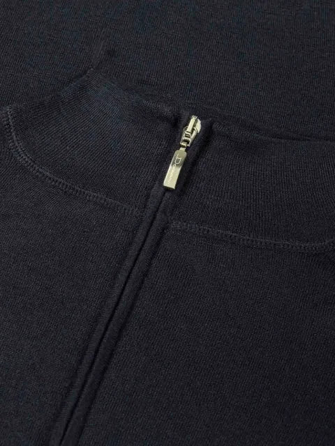 Doriani Cashmere zip cashmere sweater