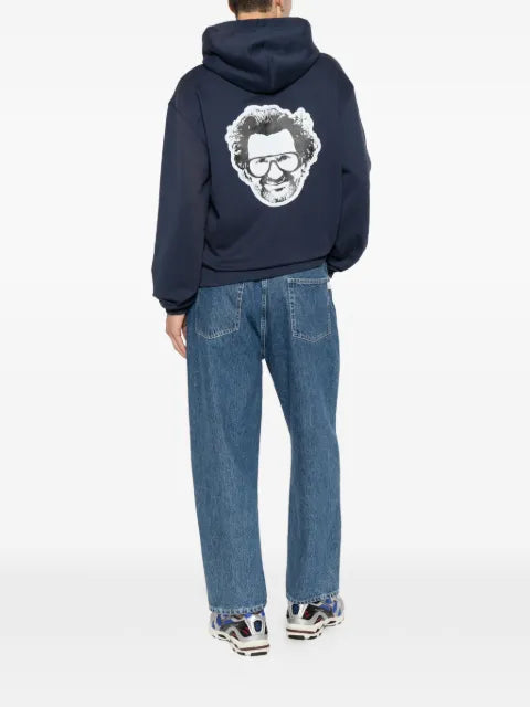 GEORGE. graphic-print hoodie