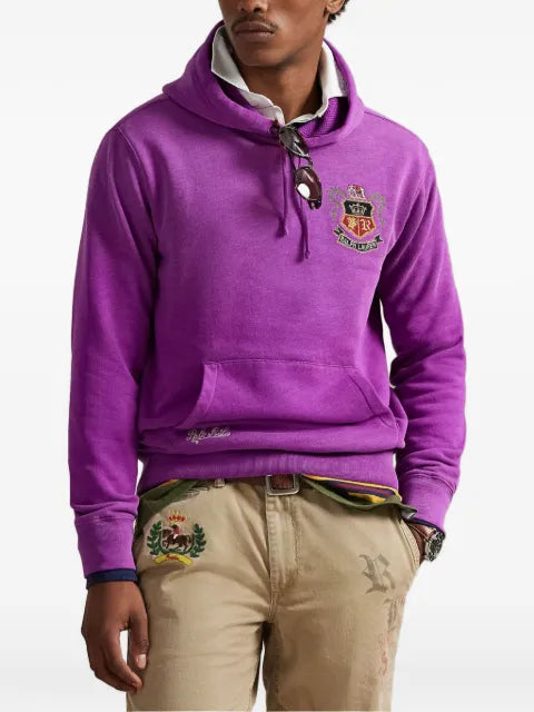 Polo Ralph Lauren crest-embroidered hoodie