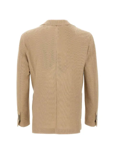 Marchesani honeycomb-weave blazer