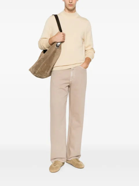 SANDRO mock-neck sweater