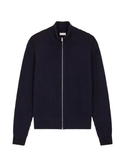 FURSAC ribbed zip-up cardigan