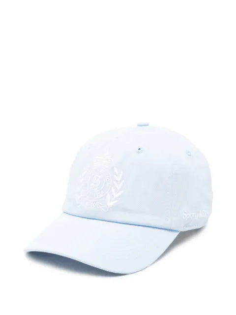 Sporty & Rich logo-embroidered baseball cap
