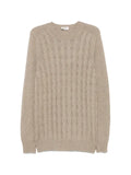 Gran Sasso cable-knit wool jumper