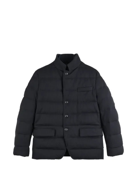 Fay quilted double-breasted jacket