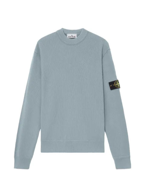 Stone Island 5100154 ribbed soft organic-cotton sweater