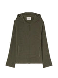 RETORI Milano-stitch zip-up hoodie