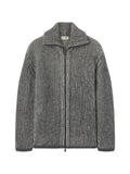 RETORI two-way-zip-fastening cardigan