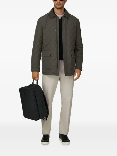 Boggi Milano peacoat padded in technical fabric