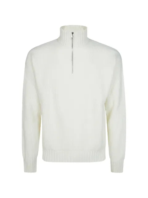 Diana Studio ribbed quarter-zip sweater