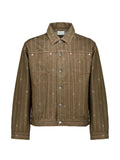 Drôle De Monsieur monogram-print jacket
