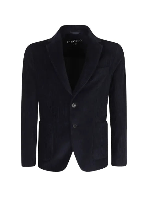 Circolo 1901 corduroy notched-lapels blazer