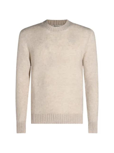 Piacenza Cashmere brushed-effect crew-neck sweater