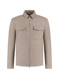 Marco Pescarolo jacket with chest pocket and zip fastening