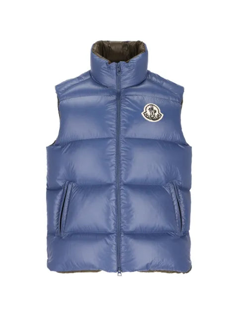 Moncler Belice logo-patch quilted gilet