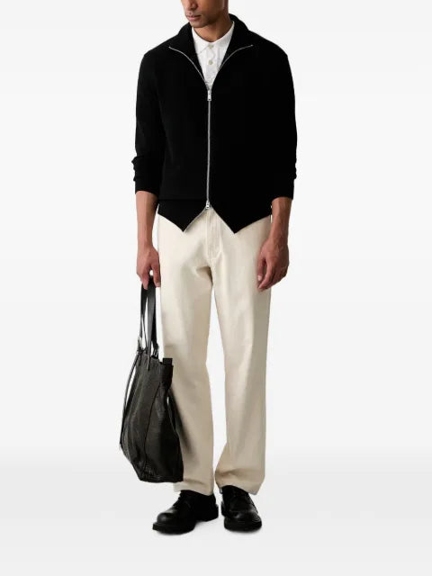 Marc O'Polo zip-up ribbed-trim cardigan