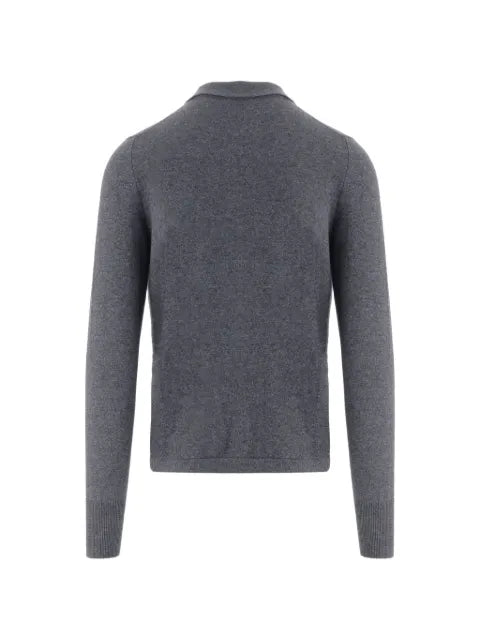 OLIVER LATTUGHI button-up collared sweater